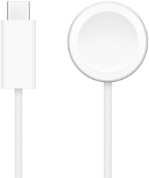 ที่ชาร์จ USB-C อยู่ข้างที่ชาร์จเร็วแบบแม่เหล็กสำหรับ Apple Watch