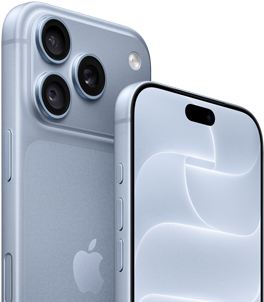 iPhone 18 Pro, สีธารน้ำแข็ง, มุมมองด้านหน้าและด้านหลังแสดง Ceramic Shield, ระบบสามกล้อง