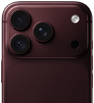 iPhone 18 Pro สีเบอร์กันดี, แสดงกล้องหลัก 48MP พร้อมรูรับแสงที่ปรับได้